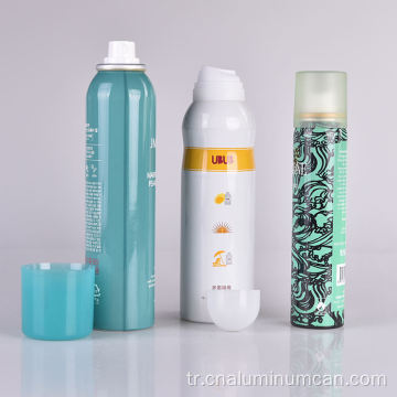 Aerosol şişe deodorant şişesi kapak